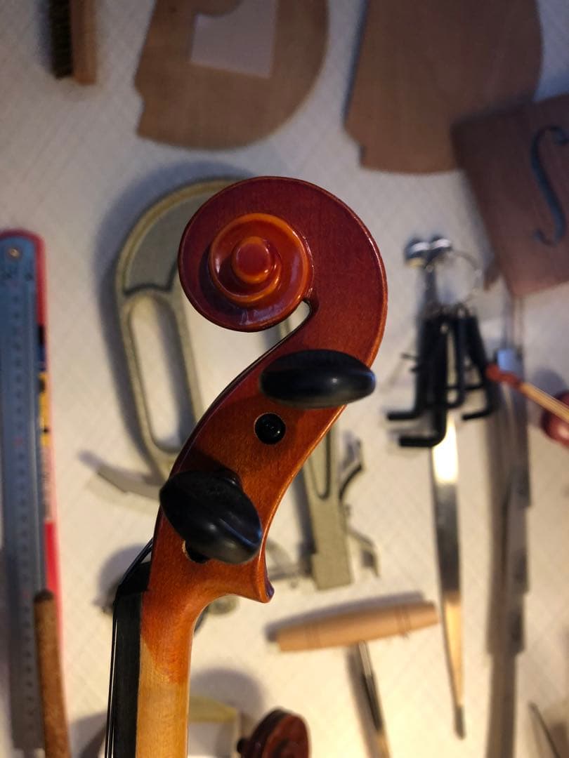 【駒&魂柱調整済】Suzuki分数バイオリンNo220 1/10 1988