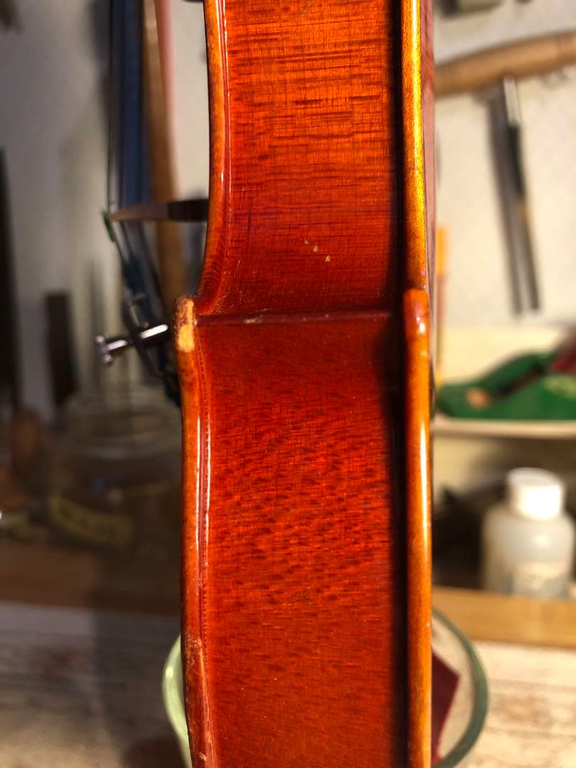 【駒&魂柱調整済】Suzuki分数バイオリンNo220 1/10 1988