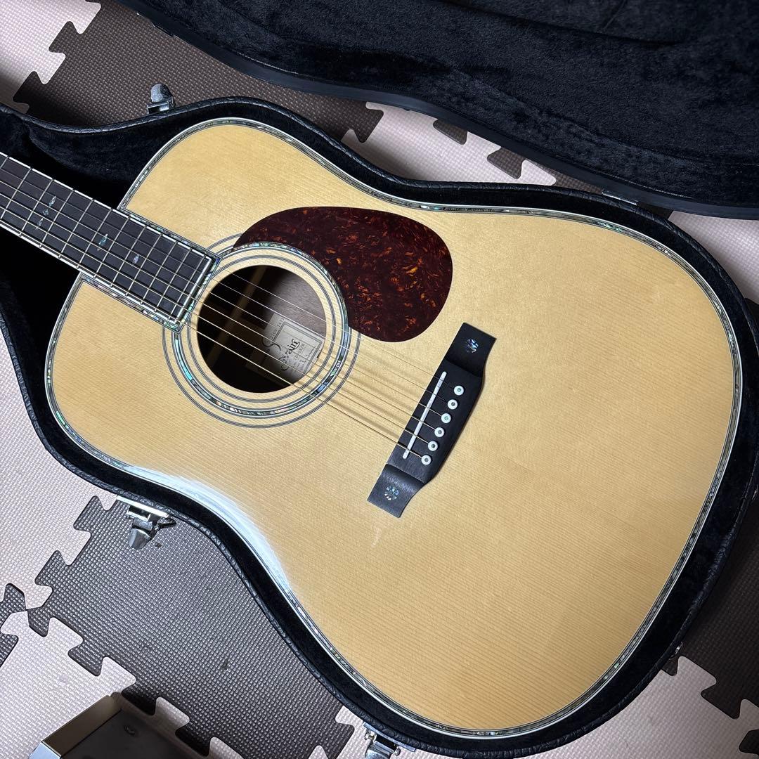 【美品】Sヤイリ YD-6R N アコギ トップ単板 【ハードケース付き】