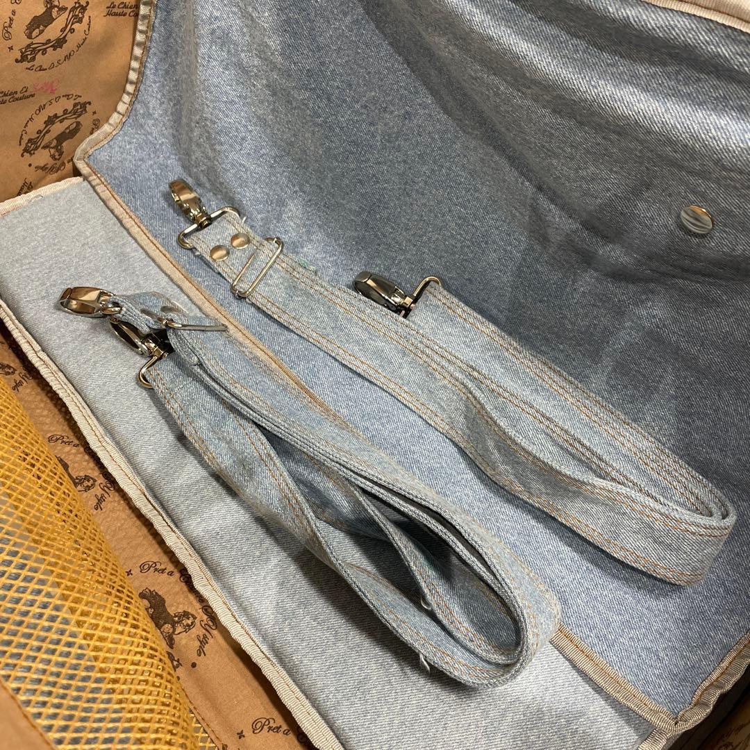 【ルシアン・エ・サヨ】デニムジーンズリメイク ドライブボックス【Mサイズ】