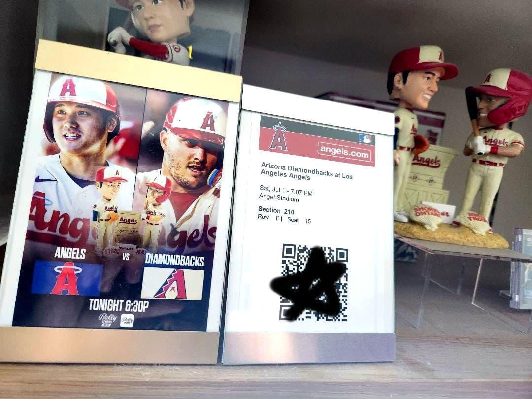 大谷翔平/マイク・トラウト ボブルヘッド エンゼルス シティコネクトユニフォーム