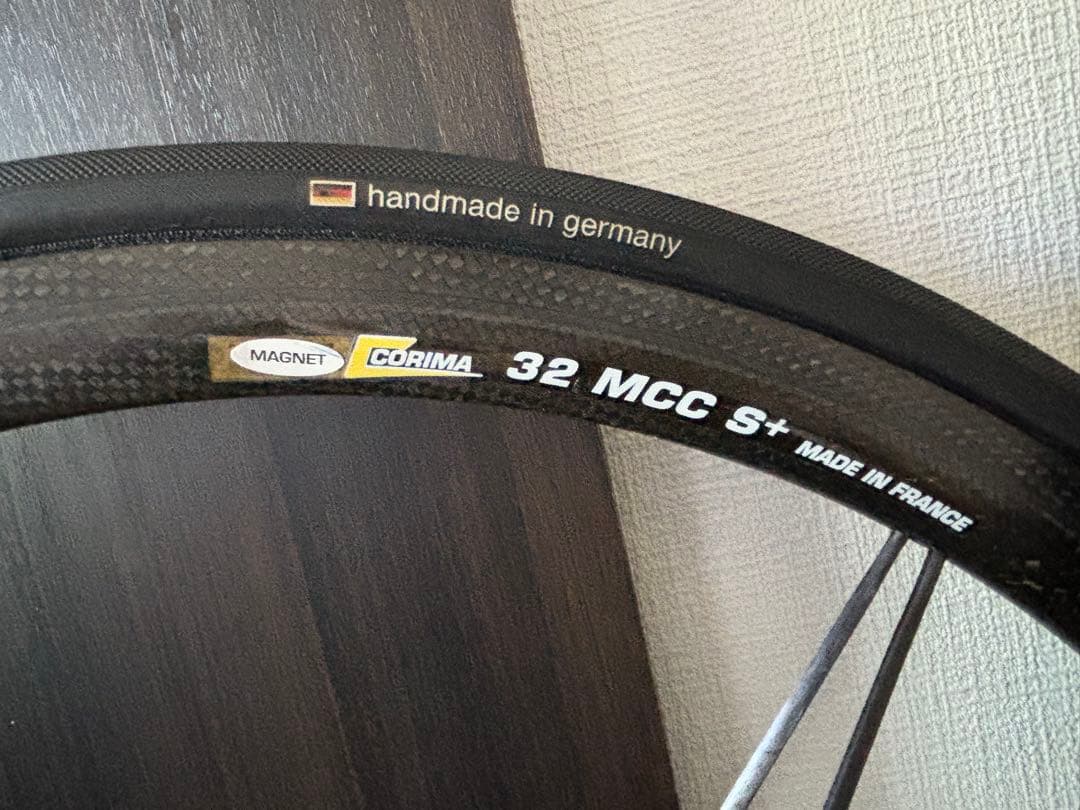 コリマ CORIMA32 MCC S+ チューブラーホイール シマノフリー