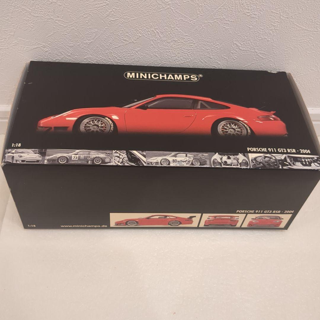 MINICHAMPS ポルシェ911 GT3 RSR - 2004 1:18