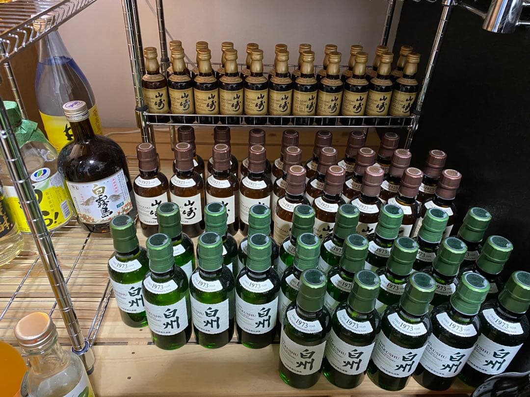 山崎12年50 白州180 山崎180