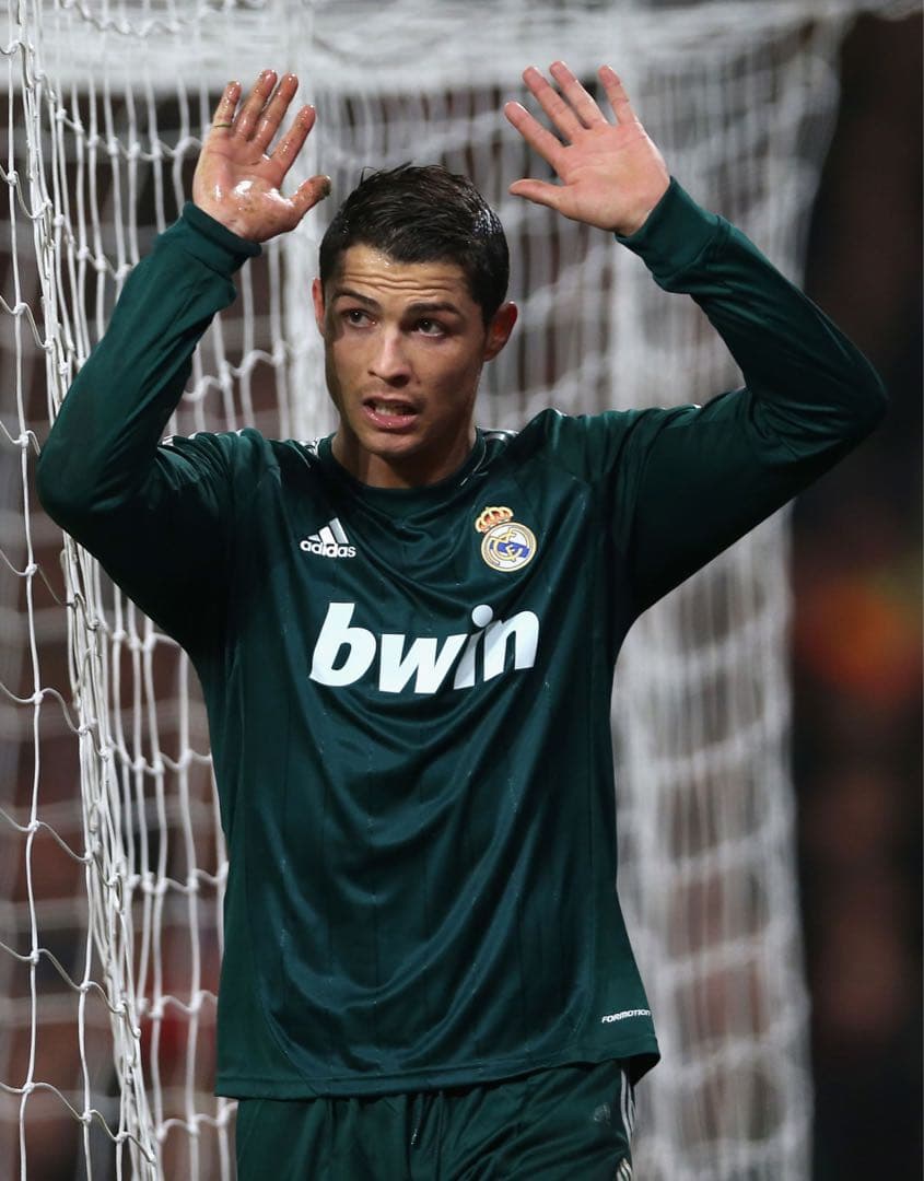 12/13 レアルマドリード#7 RONALDO MU戦仕様 支給品