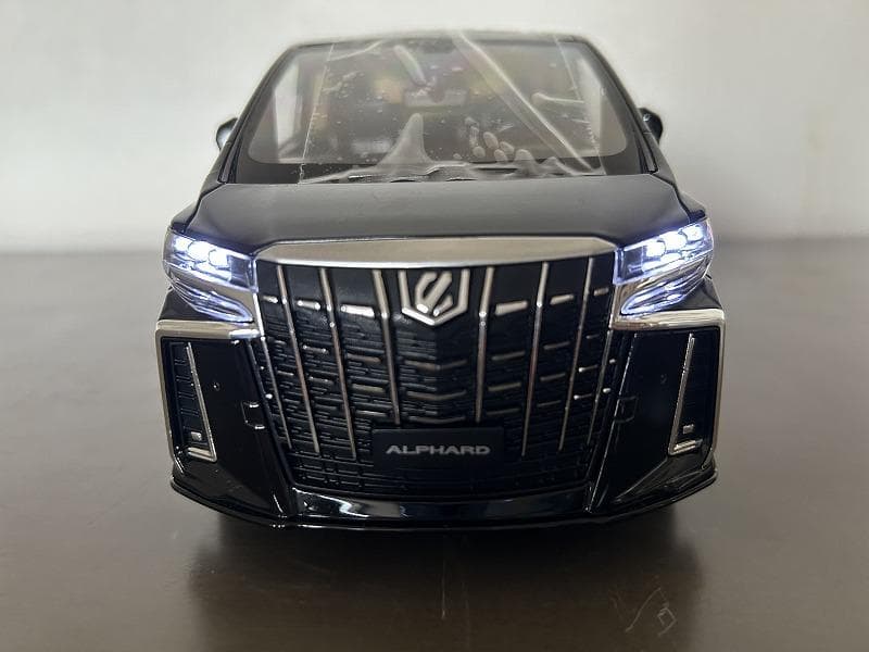 アルファード ハイブリッド ブラック 1/18 エアロ 30系後期 未使用