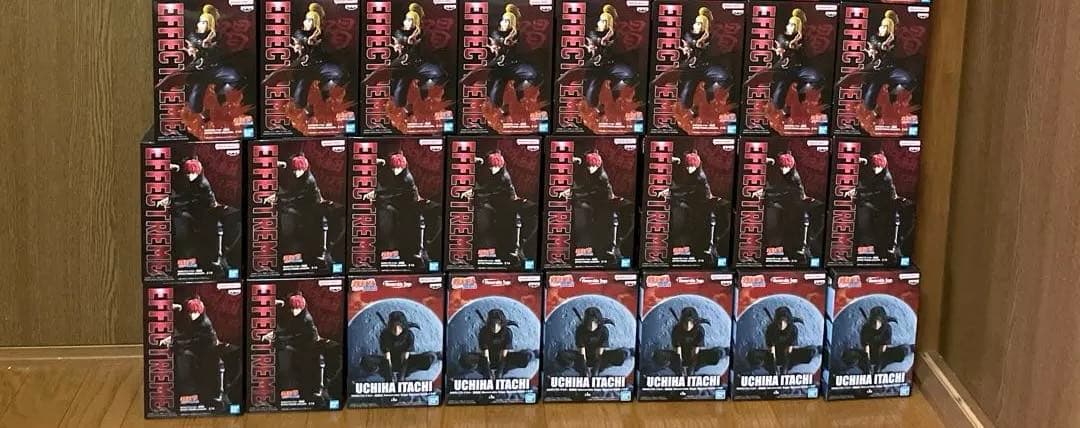 黒崎ナナ　ナルト　フィギュア　デイダラ　サソリ　イタチ　efectreme