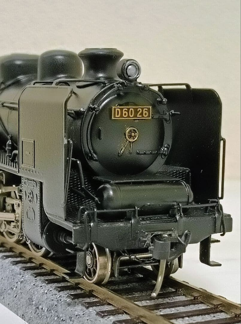 HOゲージ 宮沢模型 Ｄ60 蒸気機関車.カンモーター、メンテナンス済