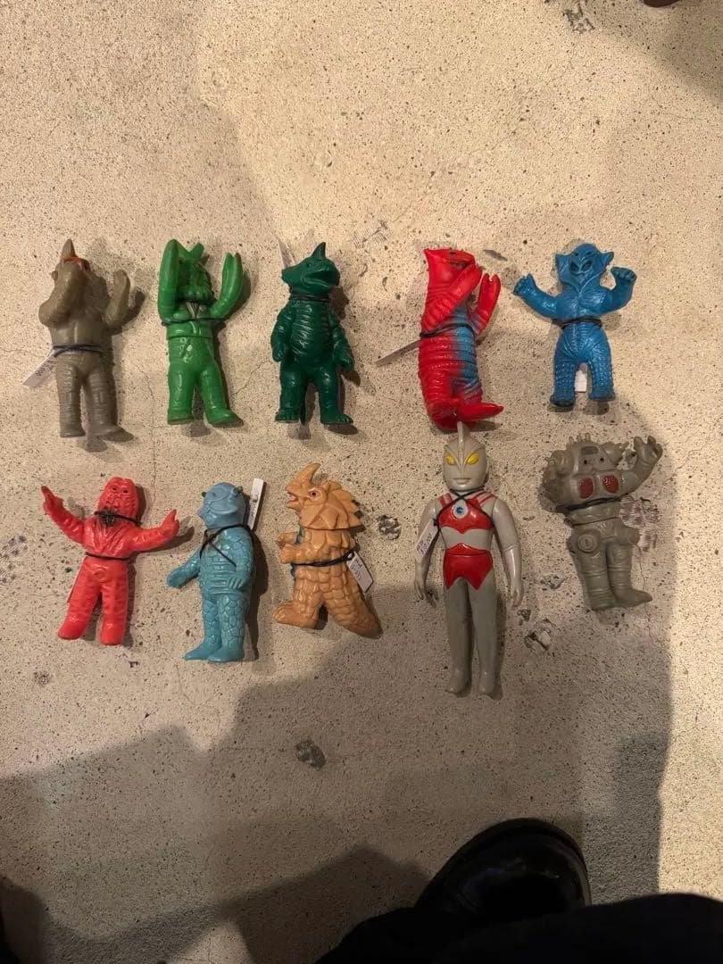 ソフビ まとめ売り 当時物 昭和レトロ