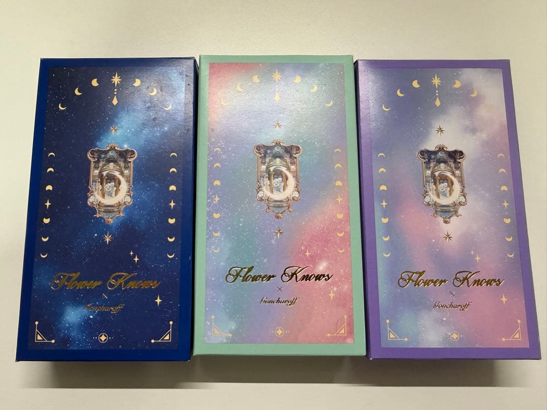 【缶のみ】2025バレンタイン限定品 フラワーノーズ×ゴンチャロフ 月光人魚3種