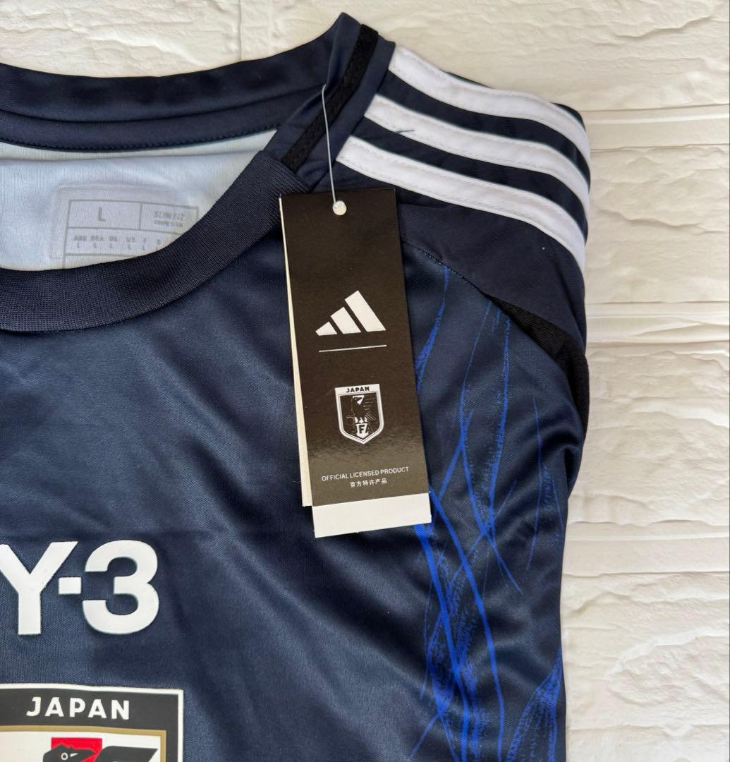 【adidas　アディダス　サッカー　ユニフォーム　2024　Lサイズ】