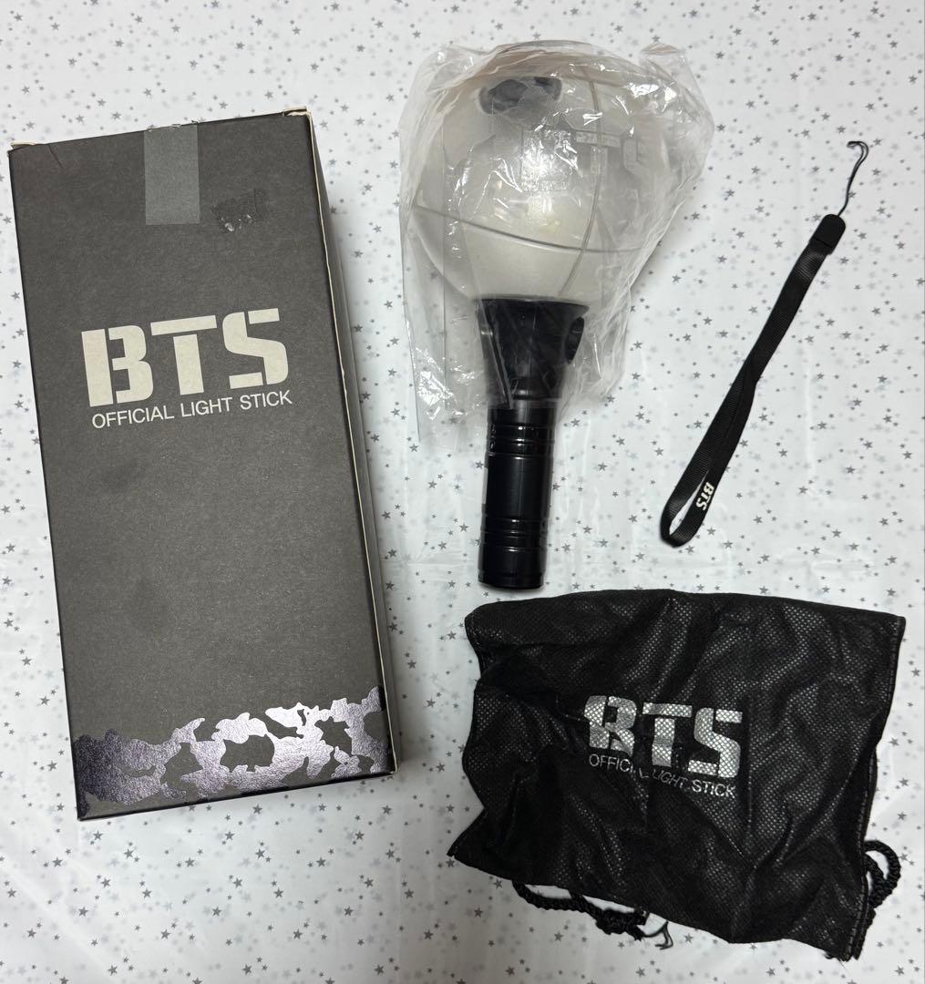BTS 公式ペンライト LIGHT STICK 4点セット