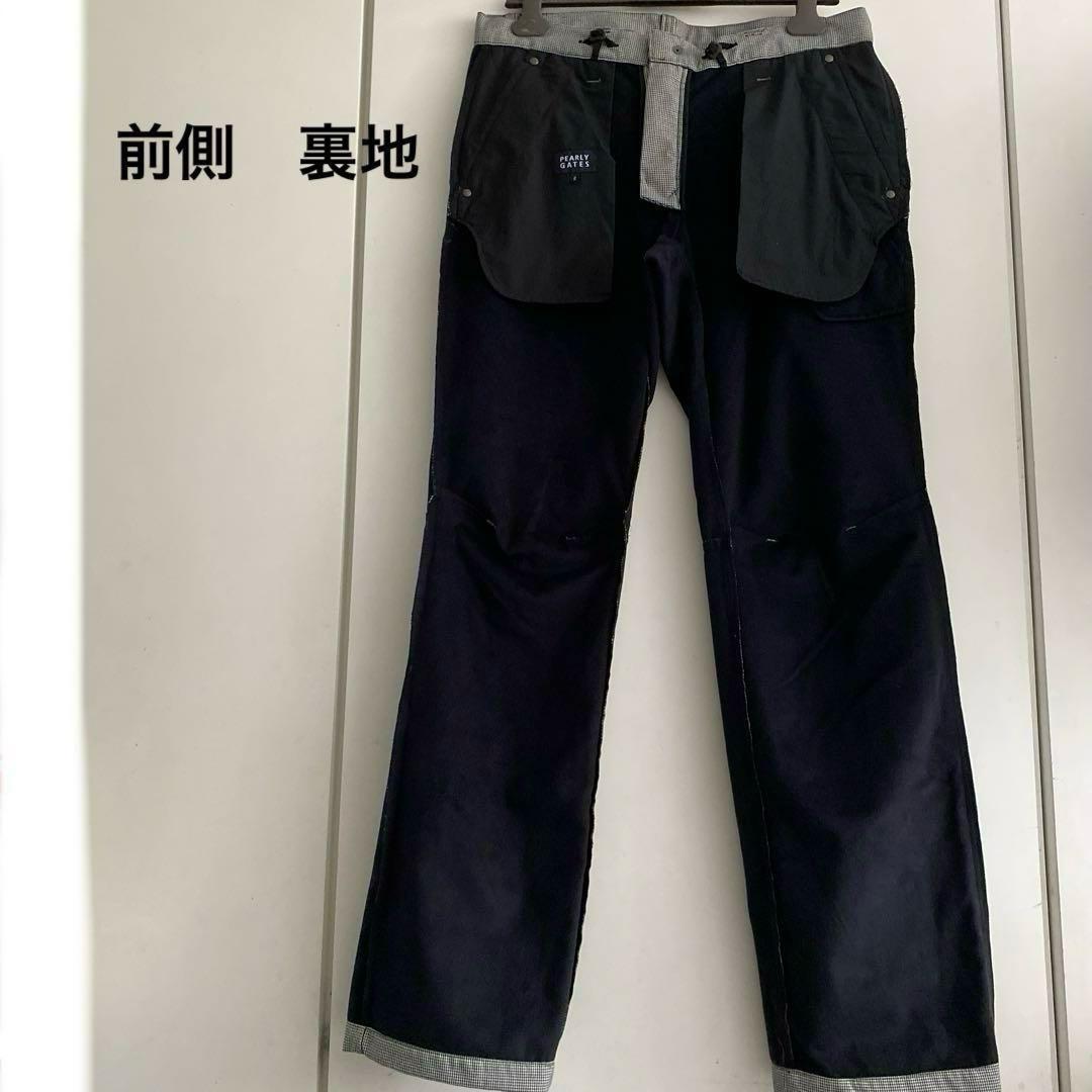 ゴルフウェアPEARLY GATES パーリーゲイツ裏起毛　防風　防寒　暖パン