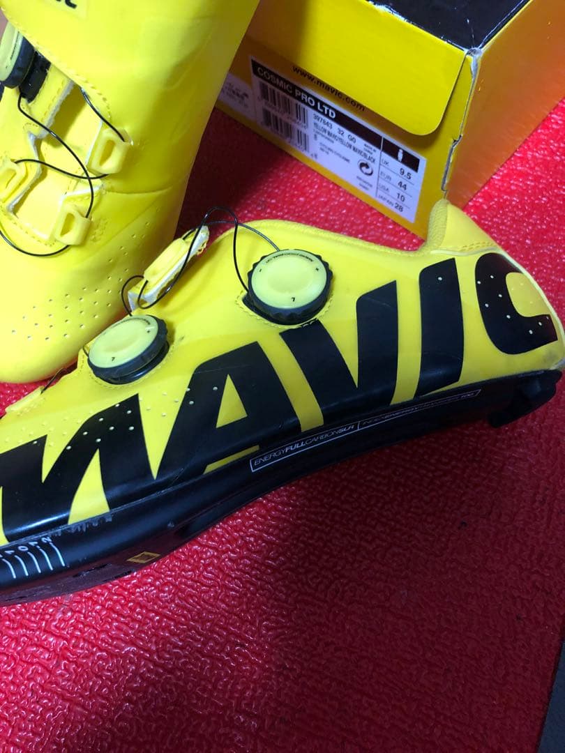 限定 Mavic Cosmic Pro LTD イエロー 28cm マヴィック
