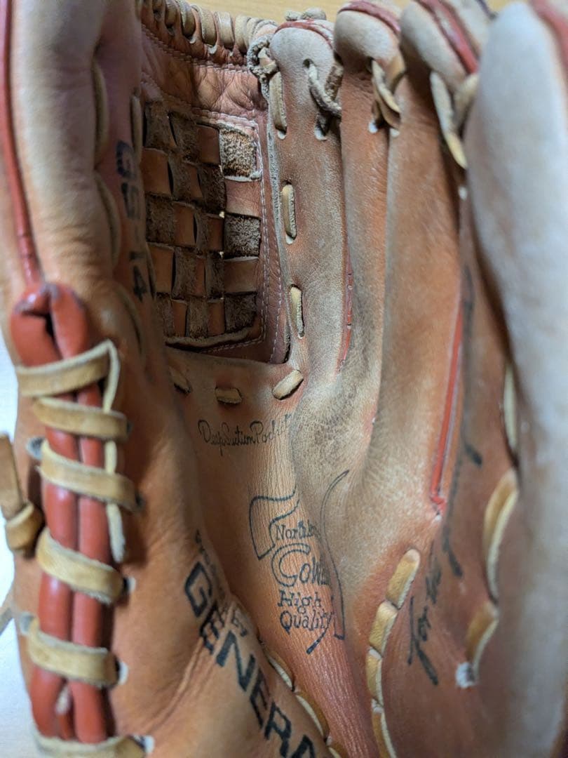 【真筆・直筆サイン】王貞治 氏 巨人軍 モデル グローブ ローリングス