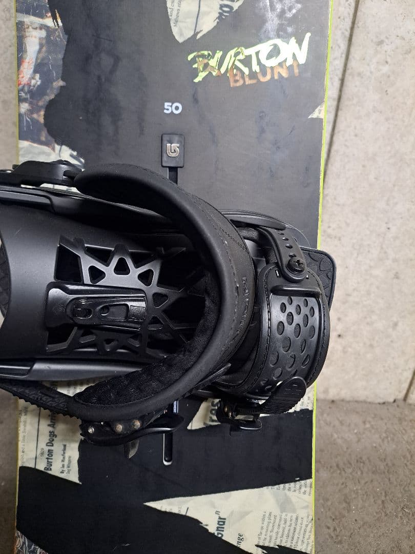 Burton バートン　スノーボード、ビィンデングセット154㎝