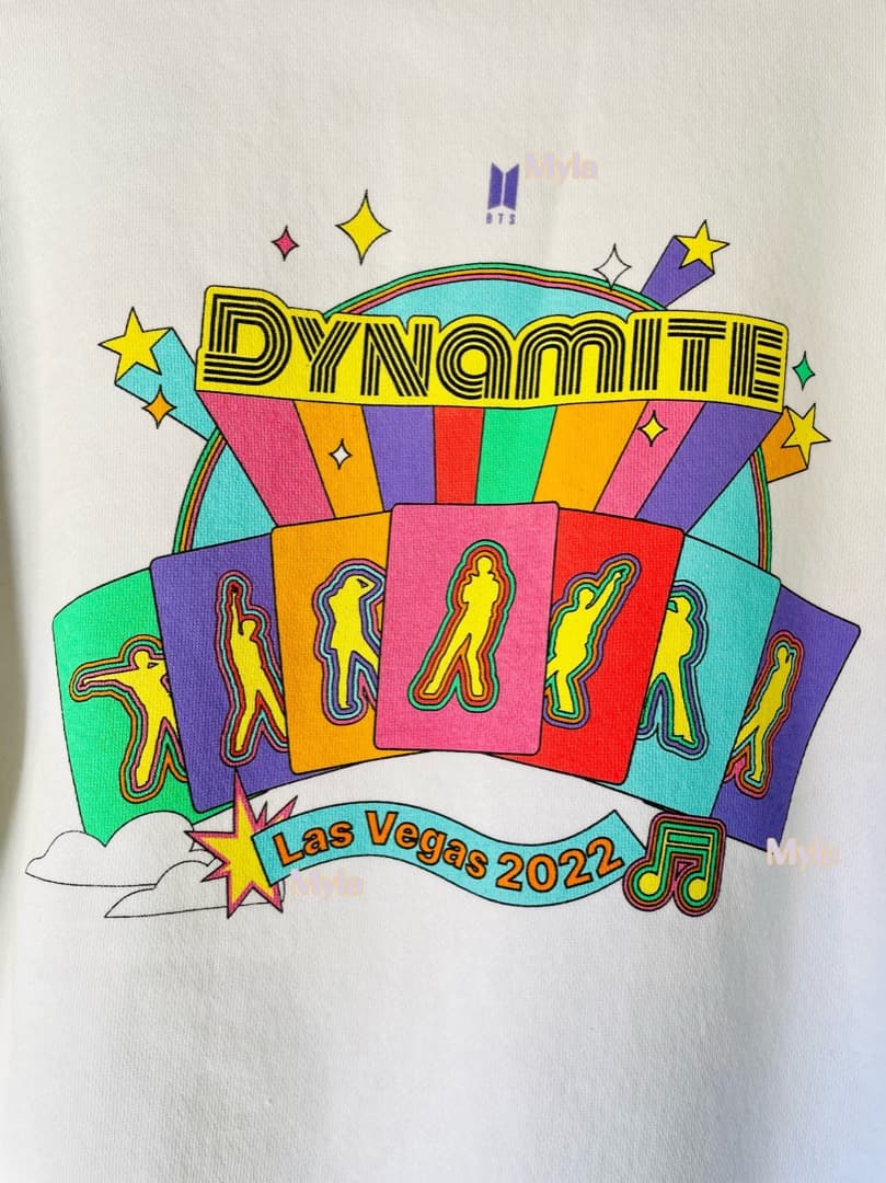 新品 ラスベガス限定 BTS 公式 トレーナー Dynamite