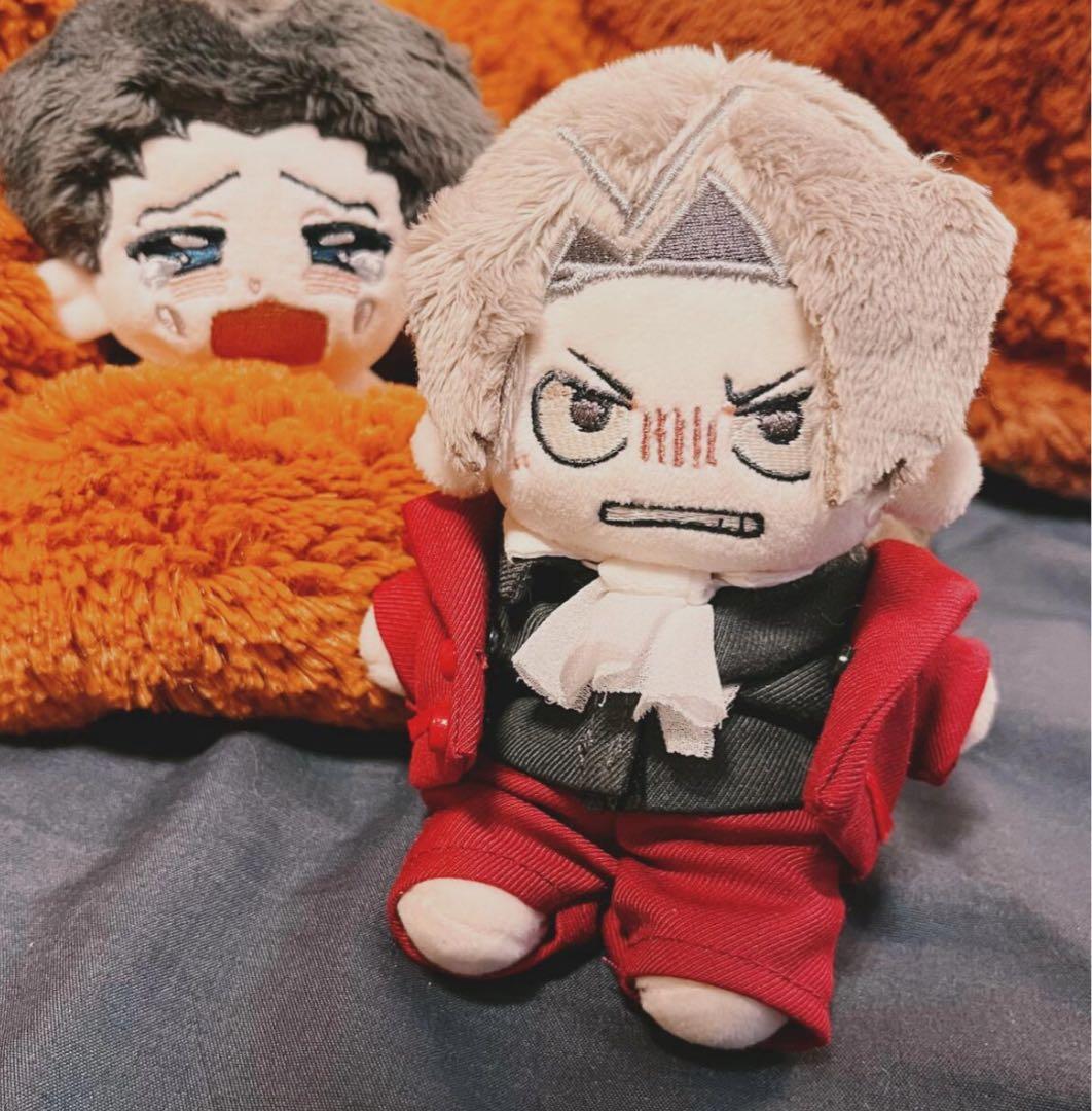 《銀髪黒目弁護士くん》激レア可愛い着せ替えぬいぐるみ《10cmぬいぐるみ》