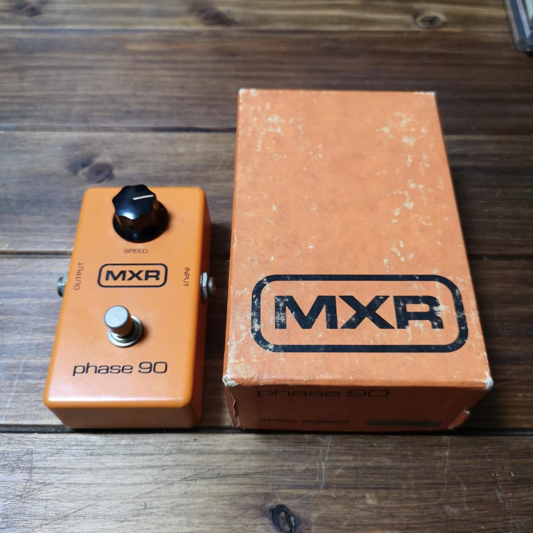 MXR phase 90 MX-101 80's 箱、ハガキ、ゴムシート付き