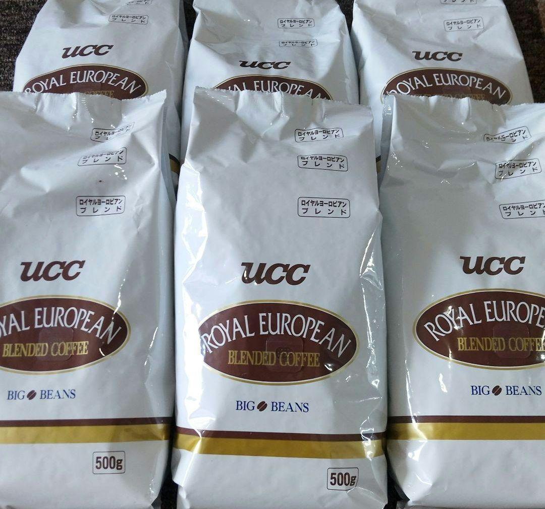 UCCロイヤルブレンド500ｇ×6 V-est 4コーヒー 500g×6 計12