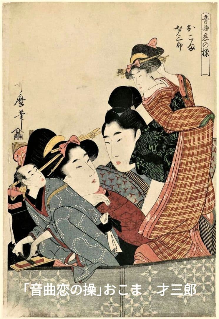 喜多川歌麿　選集「歌麿が描いたおんなたち」其の壱