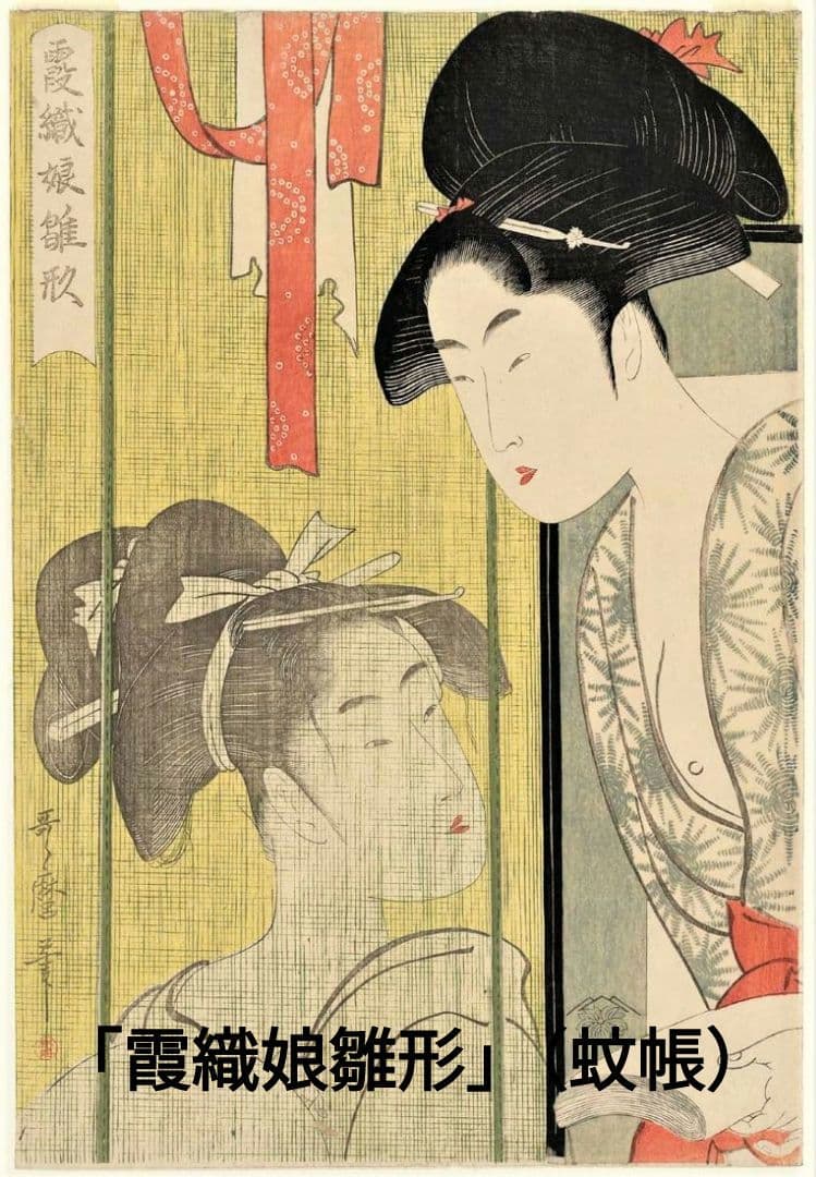 喜多川歌麿　選集「歌麿が描いたおんなたち」其の壱