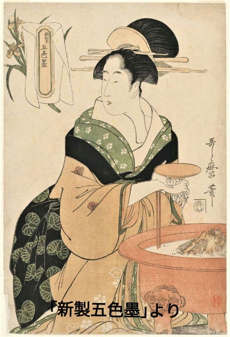 喜多川歌麿　選集「歌麿が描いたおんなたち」其の壱