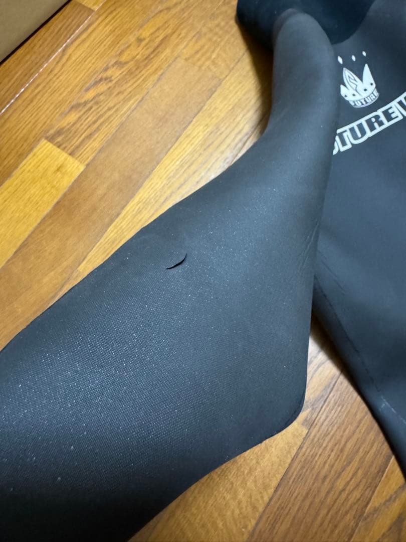 FUTURE WAVE 3mm セミドライスーツ ブラック 裏起毛