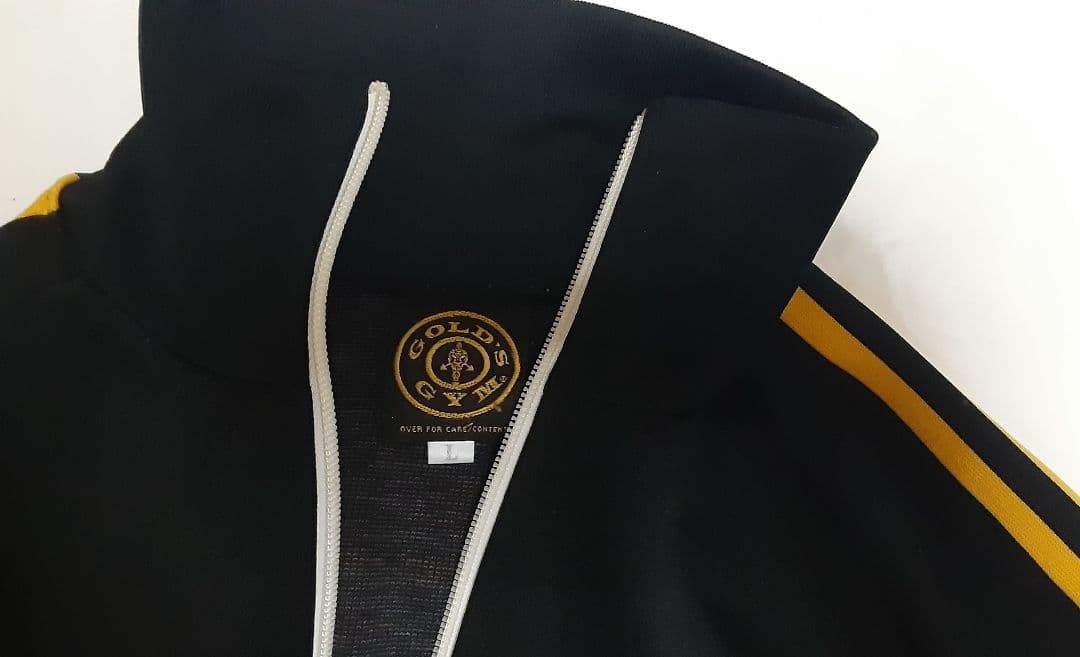 希少！GOLD'S GYM　ゴールドジムレトロ ジャージセット 　Lサイズ