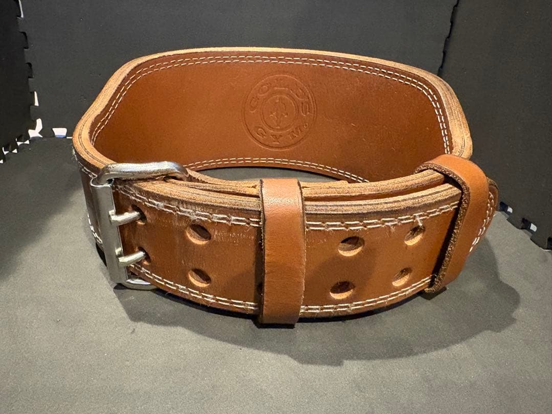 GOLD'S GYM プロレザー トレーニングベルト　 Sサイズ