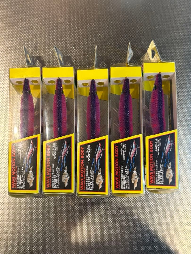 【レア廃盤】デュエル　キャスト3.5号　ラトル　エギ　5本セット