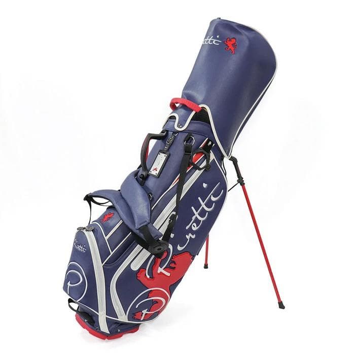 【新品】ピレッティ PR-SB0011 スタンキャディバッグ トリコロール 9型