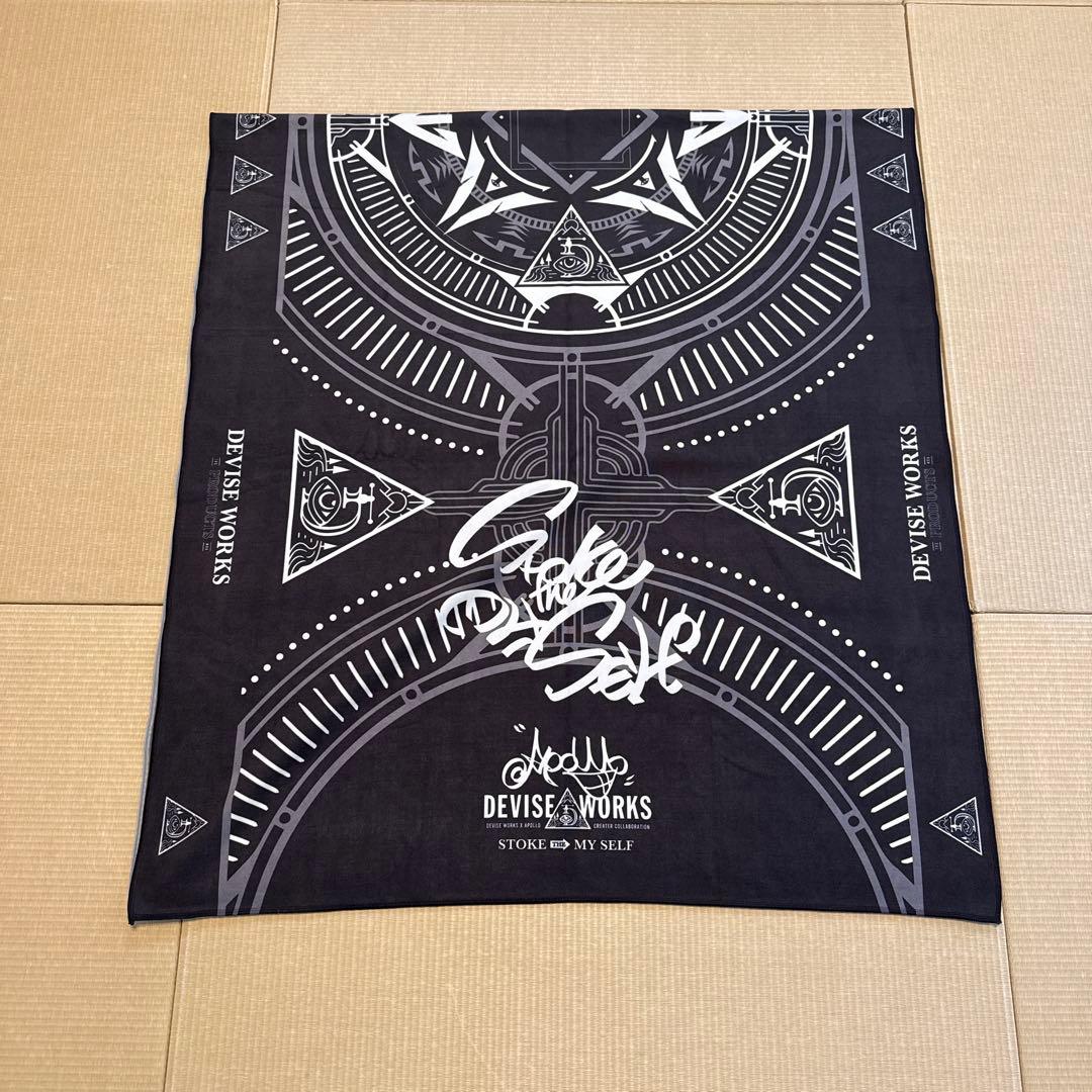 DEVISE WORKS × APOLLOコット用ビッグタオル