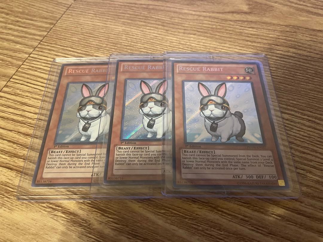 遊戯王　レスキューラビット　英語　シークレット　1st PHSW