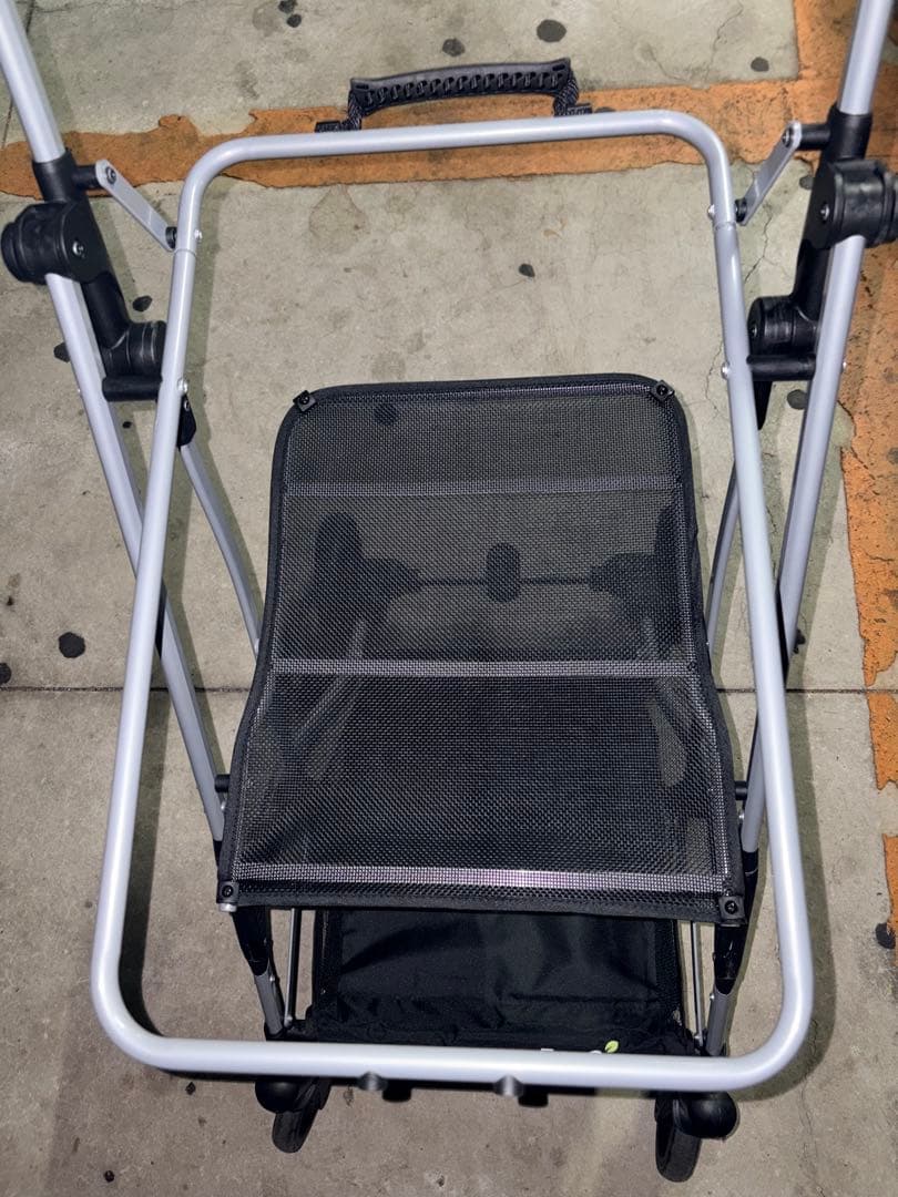 【美品】ecoca 折りたたみ式ショッピングカート エコカ【保冷機能付き】