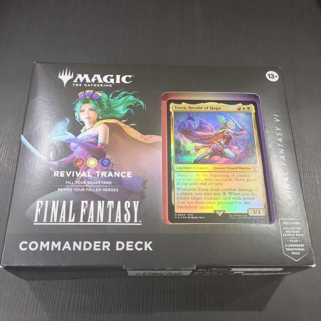 【K14】マジック ギャザ MTG FF VI COMMANDER DECK