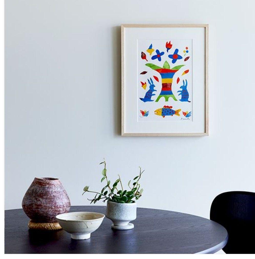 柚木沙弥郎 染色工芸家 民藝 IDEE 無印良品 絵画 アート 「生命の樹」