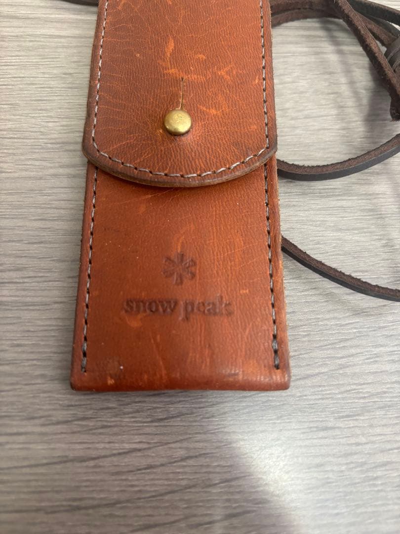  peak レザー ストラップ　ポイントギフト　和武器ケース　激レア