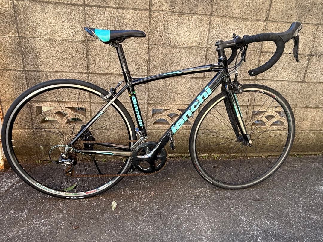 Bianchi 20 via nirone7 SORA ロードバイク　ジャンク