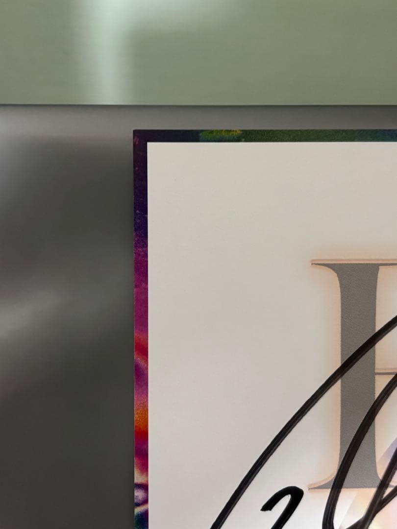 B'z FYOP 直筆サイン色紙　東京公演当選分