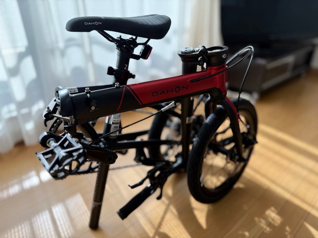 ⭐️希少レッド 新品未使用✨DAHON K9X レッド 16インチ 輪行袋付