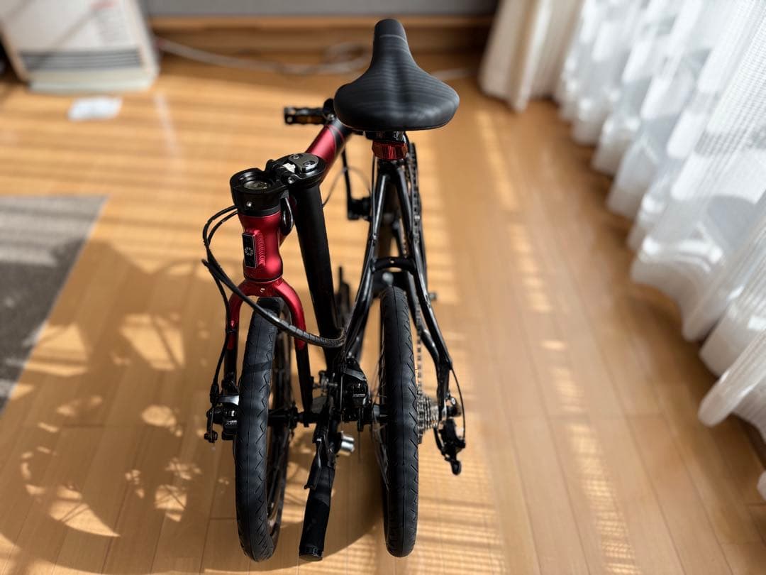 ⭐️希少レッド 新品未使用✨DAHON K9X レッド 16インチ 輪行袋付