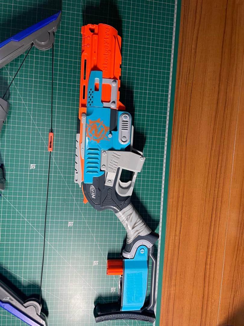 ナーフ ストラトボウ ゾンビストライク スレッジファイア 2丁セット