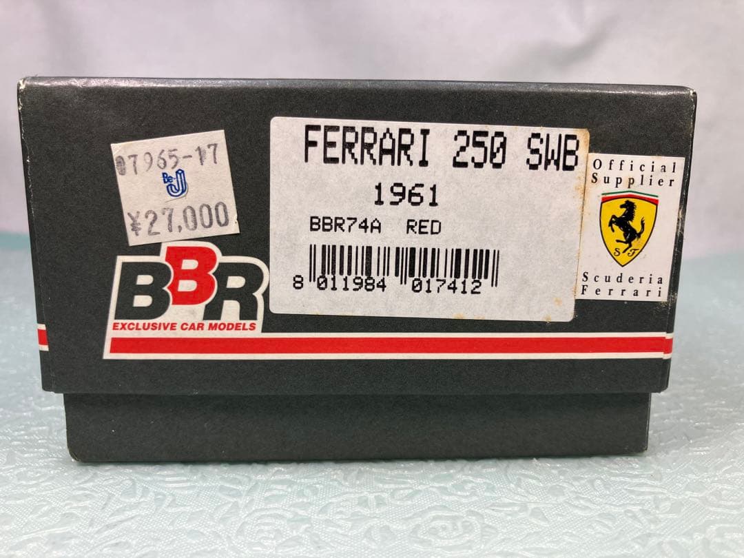 BBR フェラーリ250 SWB ストリート　1961年　レッド