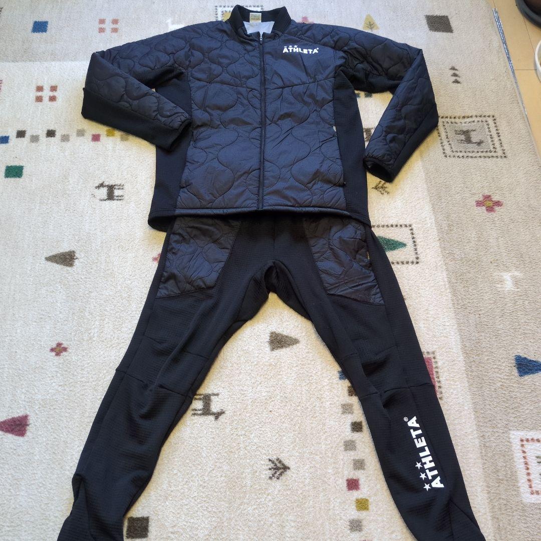 ATHLETA ピステ・ウィンドブレーカー Lサイズ ブラック