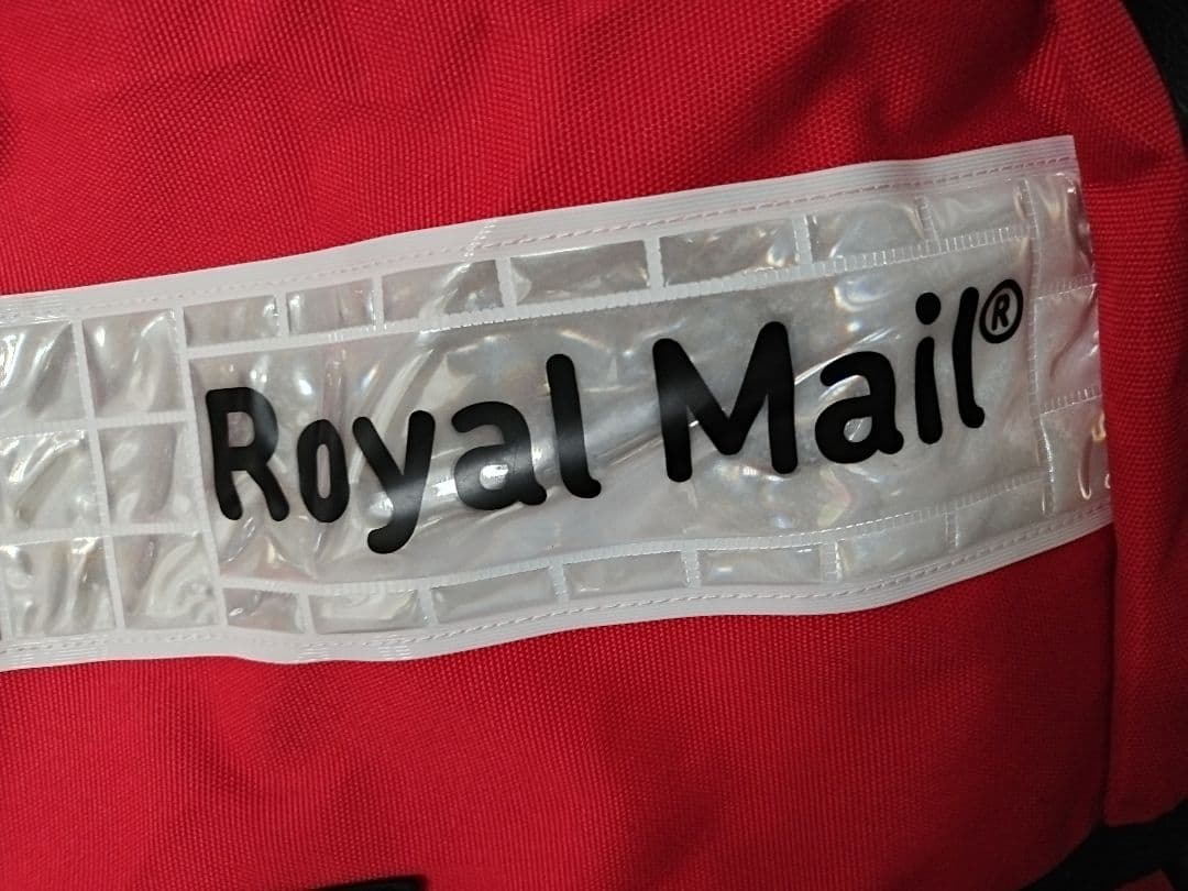  Mail イギリス 英国 メッセンジャーバッグ 赤 リフレクター
