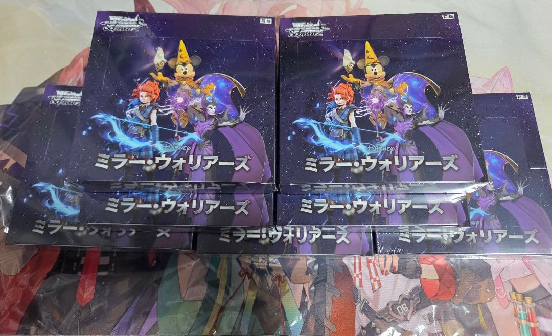 ミラー・ウォリアーズ ヴァイスシュヴァルツ 7BOX ディズニー　シュリンク付き