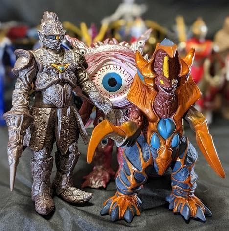 ウルトラマンガイア＆登場怪獣・宇宙人（バンダイ）ソフビフィギュア26体セット＋2