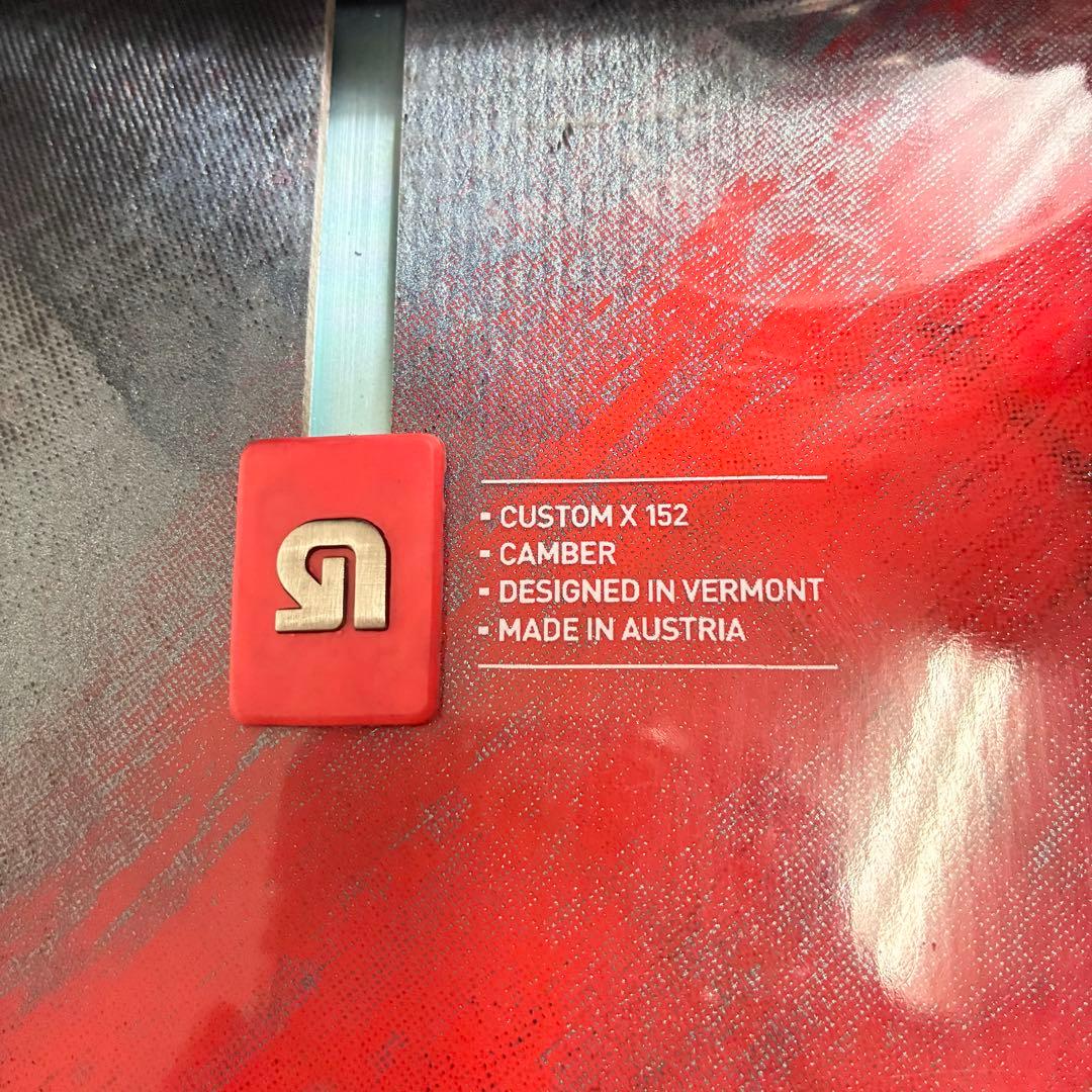 スノーボード BURTON CUSTOM X 152 CAMBER & DIODE 13/14