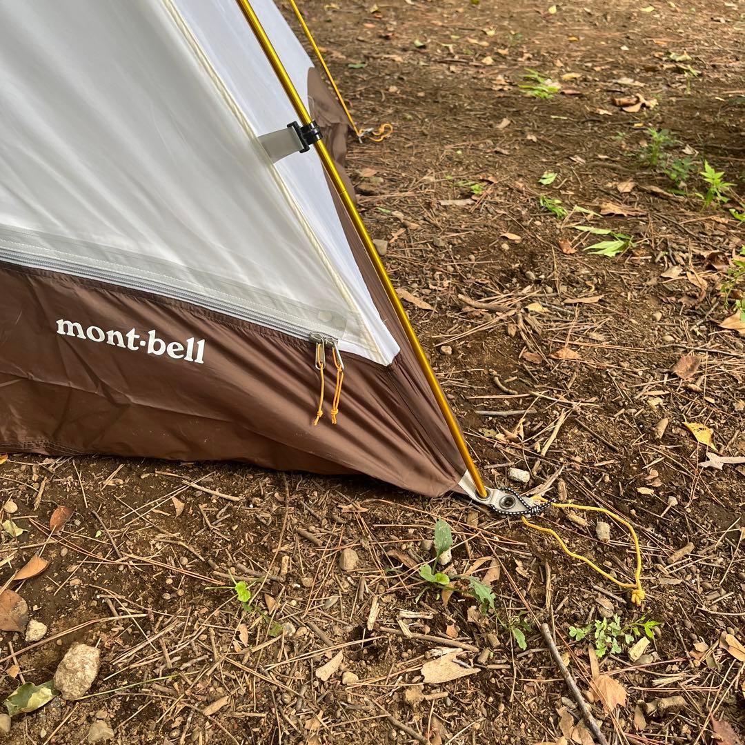 montbell モンベル　クロノスドーム 2型　オレンジ　テント　2人